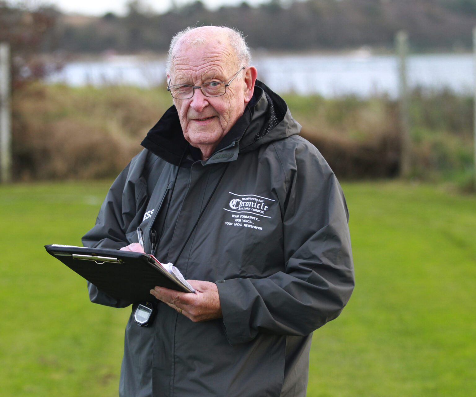 70 YEARS ON DENNIS STILL LOVES SPORT AND REPORTING | Newtownards Chronicle