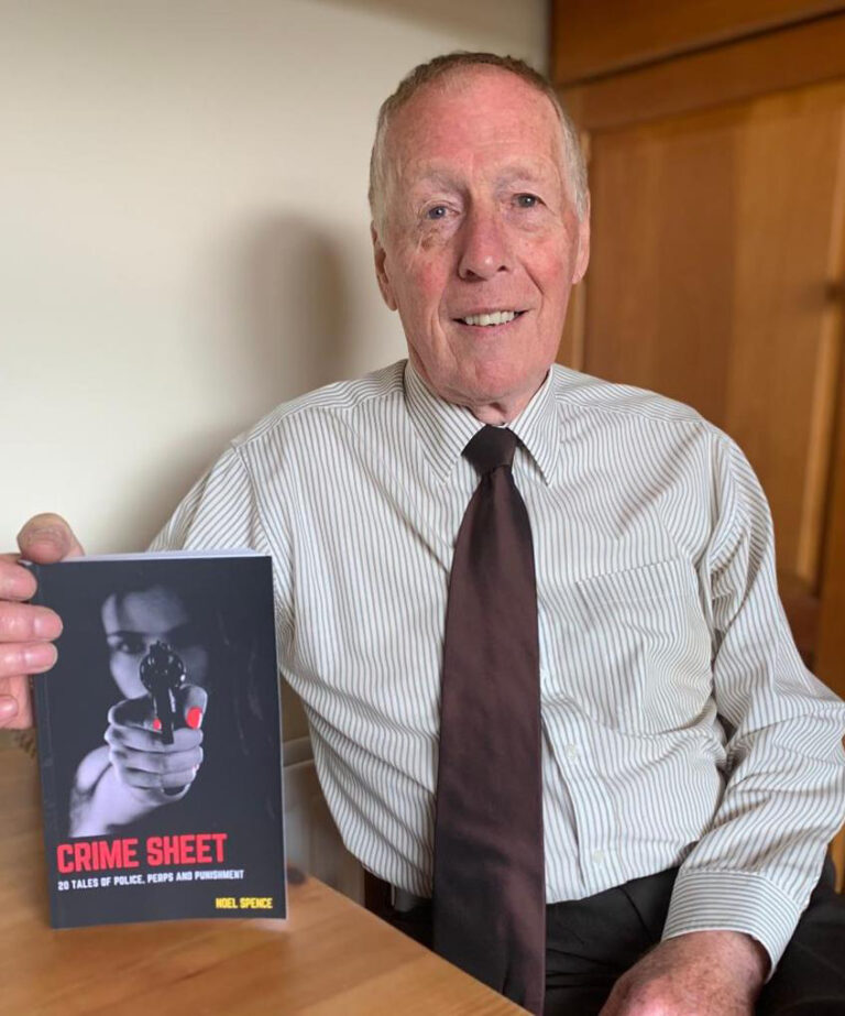 COMBER WRITER TURNS TO CRIME